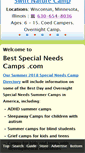 Mobile Screenshot of bestspecialneedscamps.com